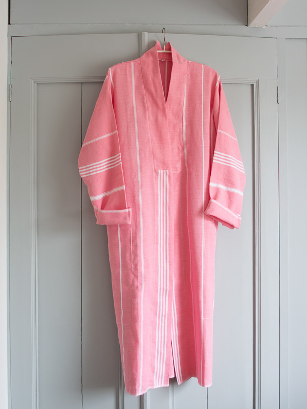 hammam bathrobe size XS/S, candy pink